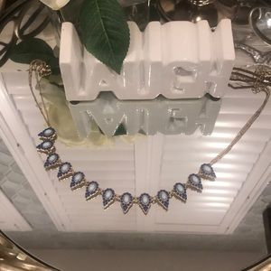 Blue necklace